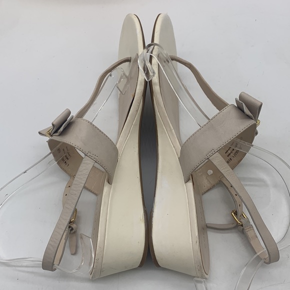 Vintage Cole Haan Leather Off White Thong Sandals - As is. CH3104 - Picture 6 of 8